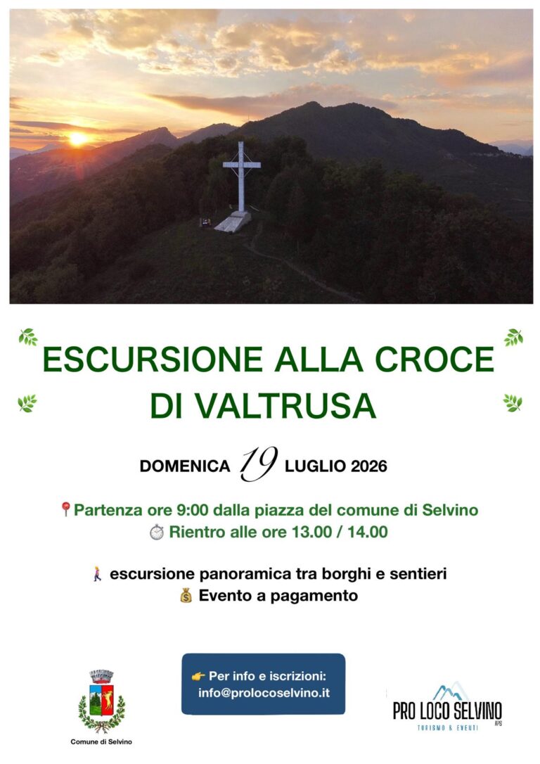 ESCURSIONE ALLA CROCE DI VALTRUSA