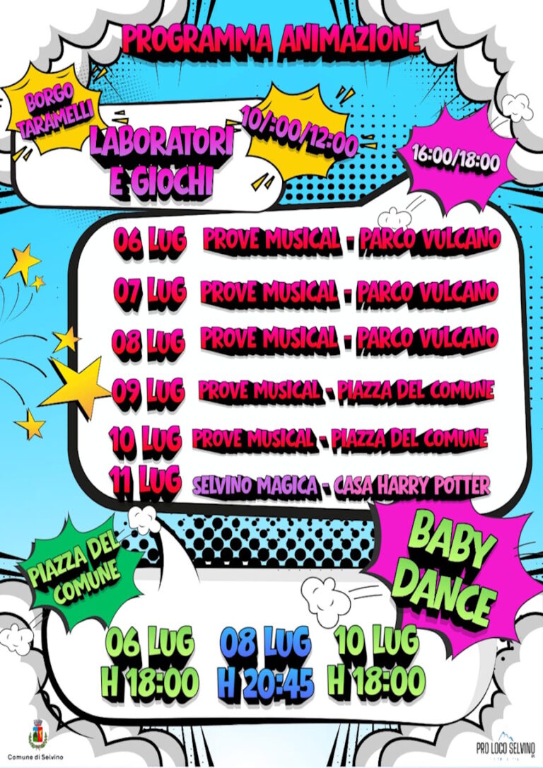 Animazione Mawow 2° settimana