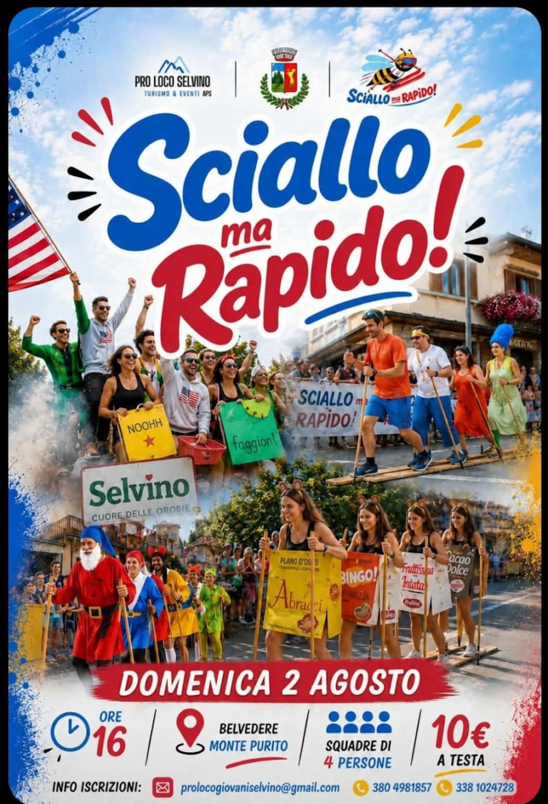 SCIALLO MA RAPIDO