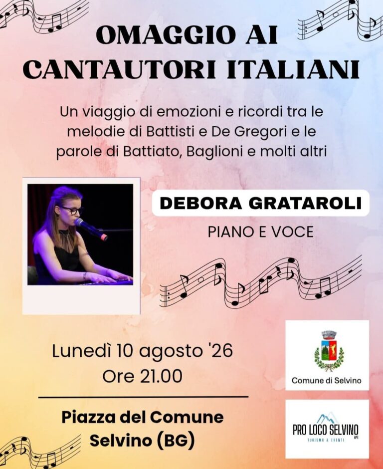 Debora Grataroli – piano e voce