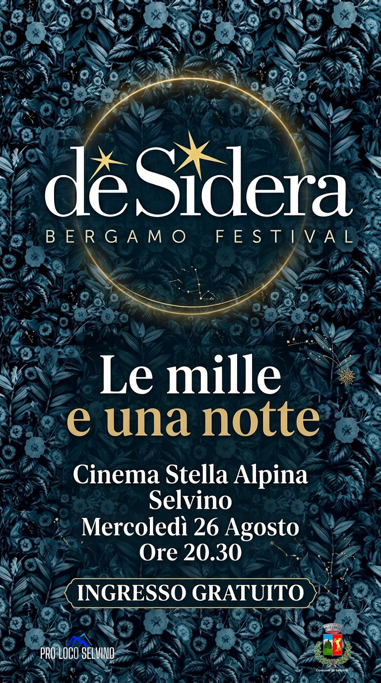 Desidera Bergamo Festival – Le Mille e una notte